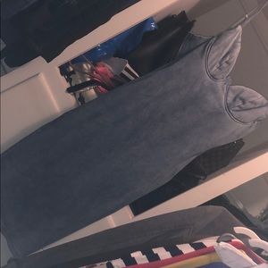 Fitted blue jean dress! Will turn guys eyes!!!!